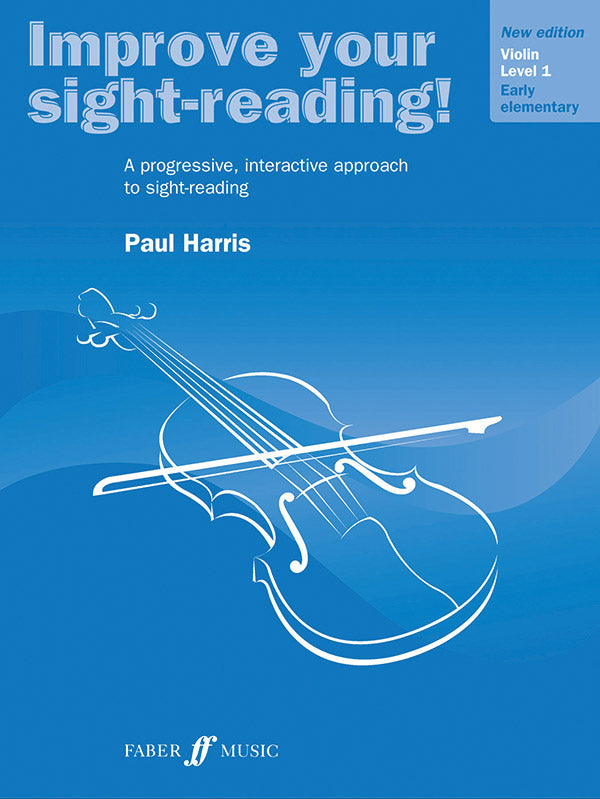 Improve Your Sight-Reading! Violin, Level 1 (New Edition) Cover Image