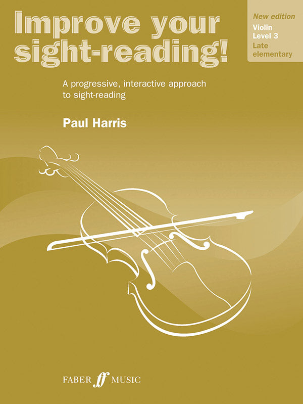 Improve Your Sight-Reading! Violin, Level 3 (New Edition) Cover Image