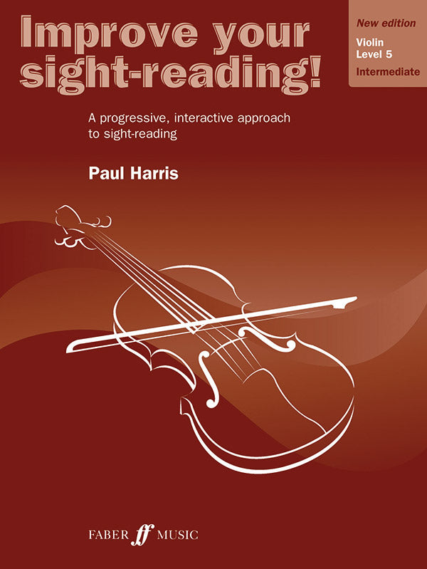 Improve Your Sight-Reading! Violin, Level 5 (New Edition) Cover Image