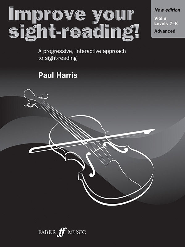 Improve Your Sight-Reading! Violin, Levels 7-8 (New Edition) Cover Image