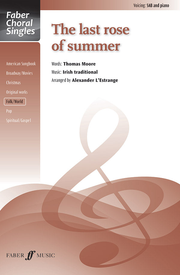 The Last Rose of Summer Cover Image