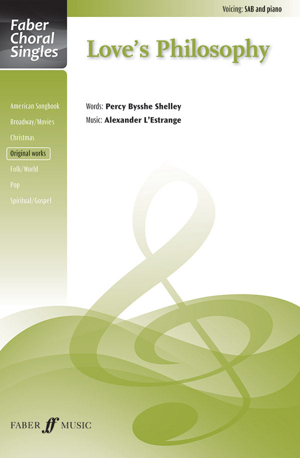 Love's Philosophy Cover Image