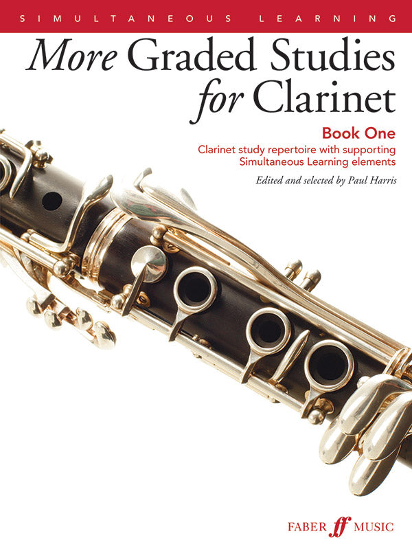 More Graded Studies for Clarinet, Book One Cover Image