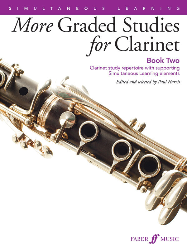 More Graded Studies for Clarinet, Book Two Cover Image