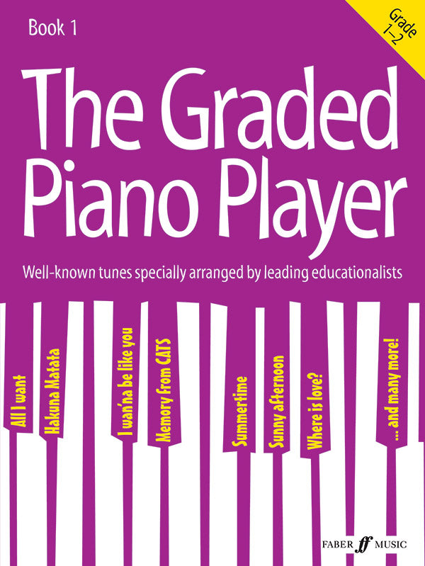 The Graded Piano Player, Book 1 Cover Image