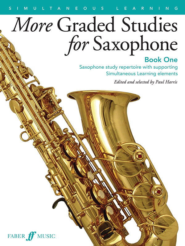 More Graded Studies for Saxophone, Book One Cover Image