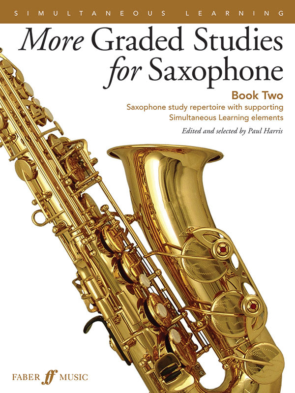 More Graded Studies for Saxophone, Book Two Cover Image