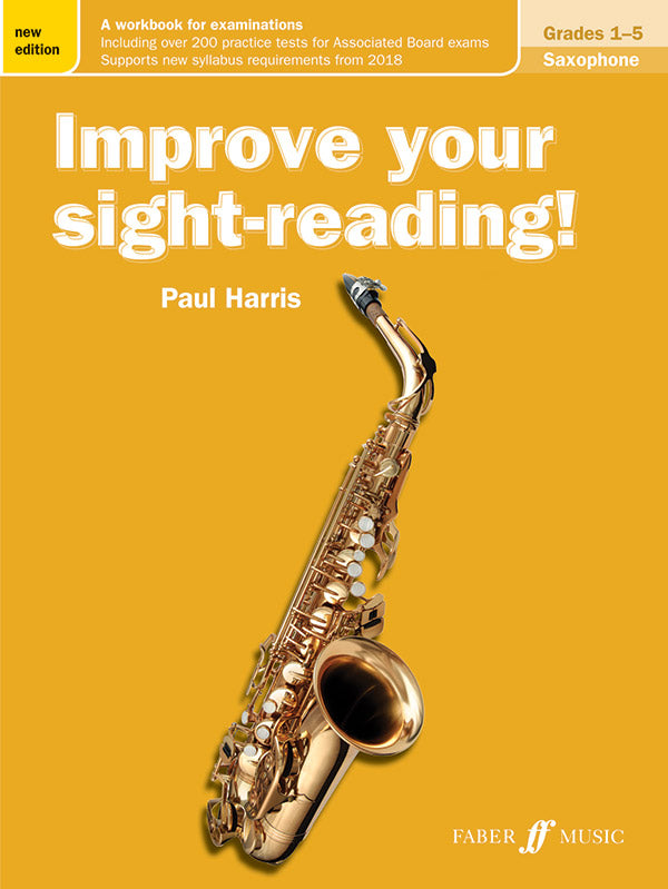 Improve Your Sight-Reading! Saxophone, Grades 1-5 (New Edition) Cover Image