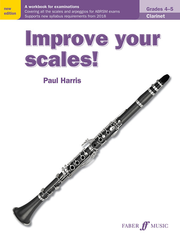 Improve Your Scales! Clarinet, Grades 4-5 Cover Image