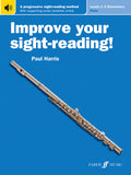 Improve Your Sight-Reading! Flute, Levels 1-3 (Elementary) Cover Image