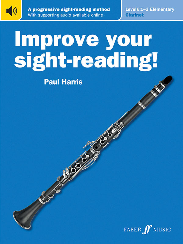 Improve Your Sight-Reading! Clarinet, Levels 1-3 (Elementary) Cover Image