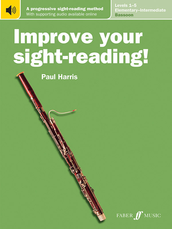 Improve Your Sight-Reading! Bassoon, Levels 1-5 (Elementary to Intermediate) Cover Image