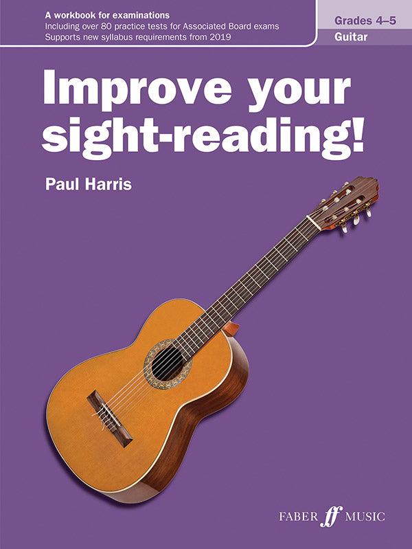 Improve Your Sight-Reading! Guitar, Levels 4-5 Cover Image
