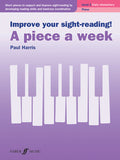 Improve Your Sight-Reading! A Piece a Week: Piano, Level 1 Cover Image