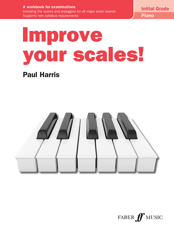 Improve your scales! Piano Initial Grade Cover Image