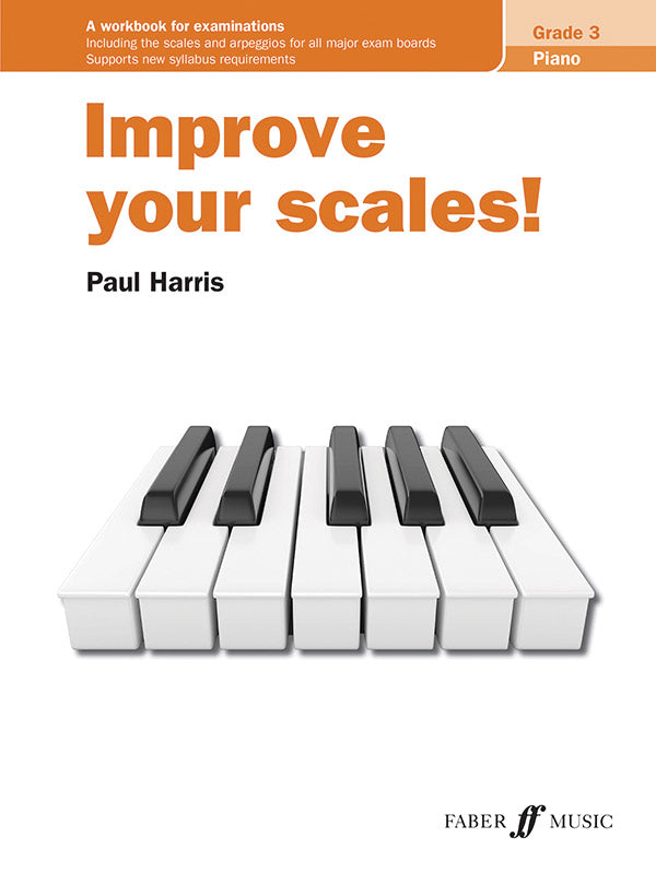 Improve Your Scales! Piano, Grade 3 Cover Image