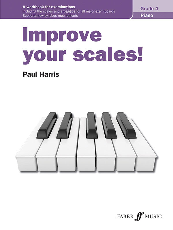 Improve Your Scales! Piano, Grade 4 Cover Image