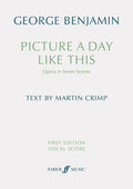 Picture a day like this (First Edition Vocal Score) Cover Image