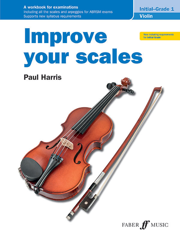 Improve your scales! Violin, Initial and Grade 1 Cover Image