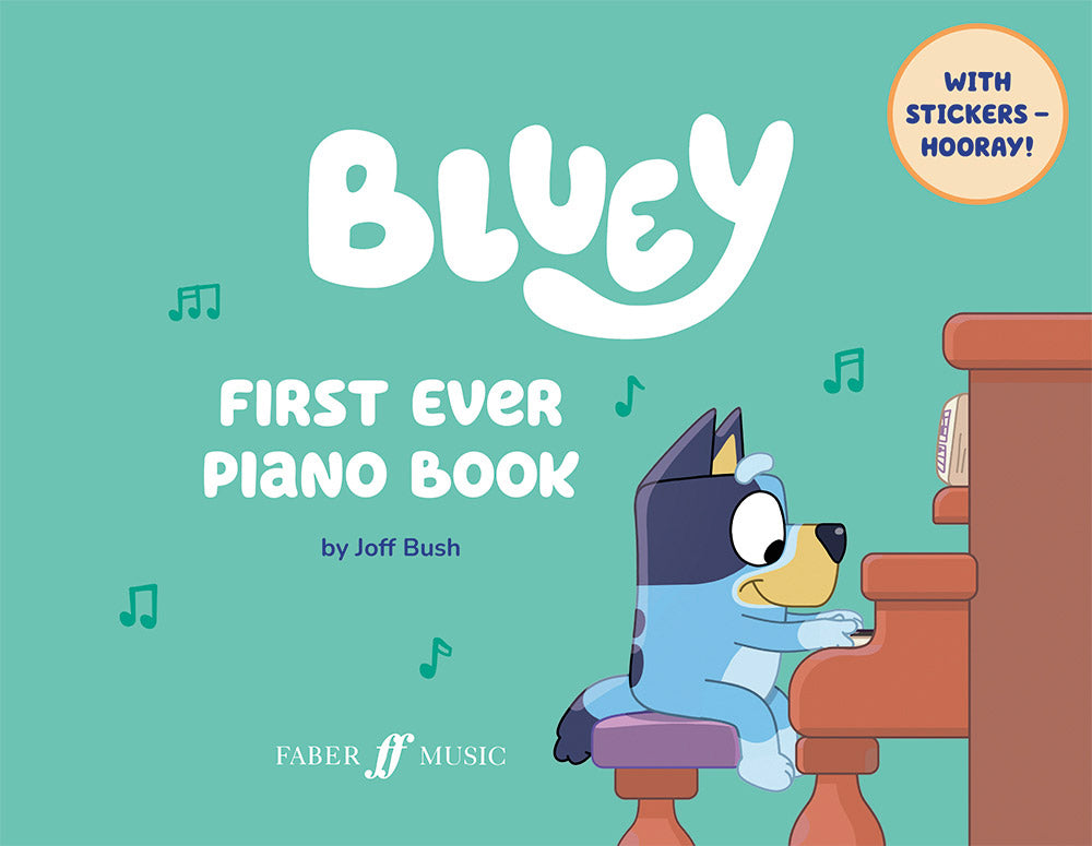 Bluey: First Ever Piano Book Cover Image