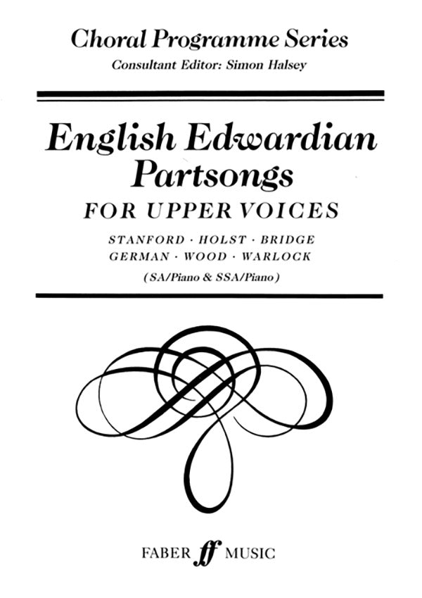 English Edwardian Partsongs Cover Image