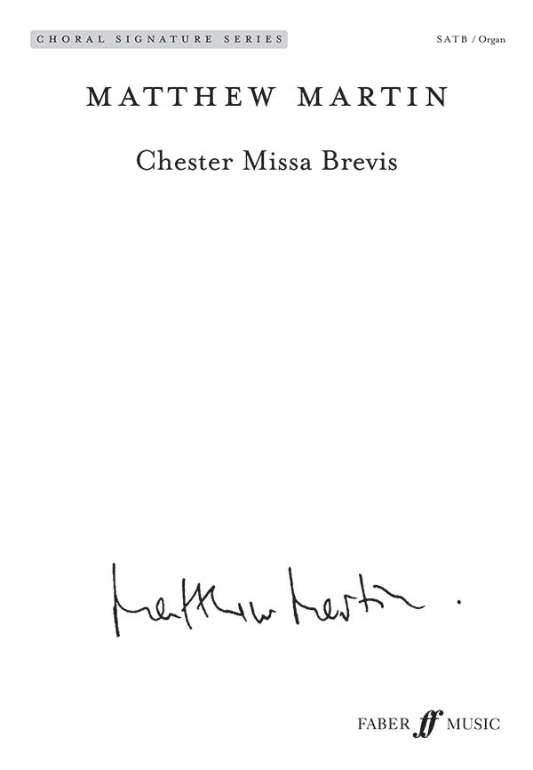 Chester Missa Brevis Cover Image