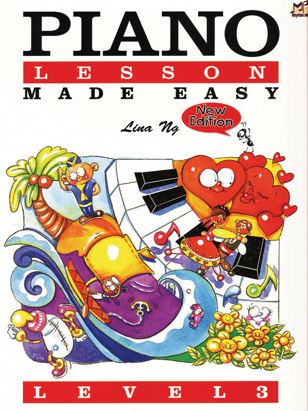 Piano Lessons Made Easy, Level 3 Cover Image