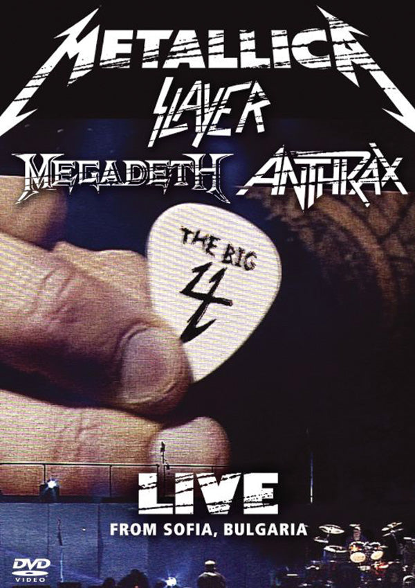 Metallica, Slayer, Megadeth, Anthrax: The Big 4 Live from Sofia, Bulgaria Cover Image