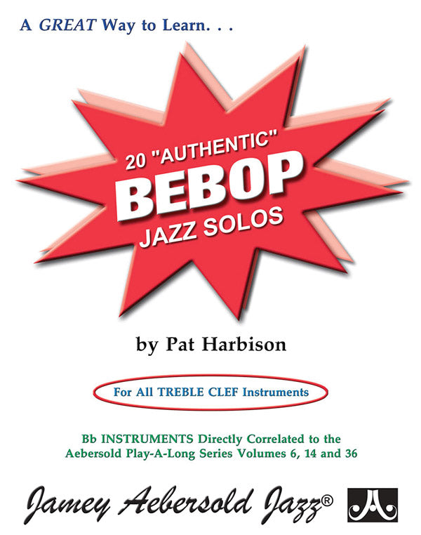20 "Authentic" Bebop Solos Cover Image