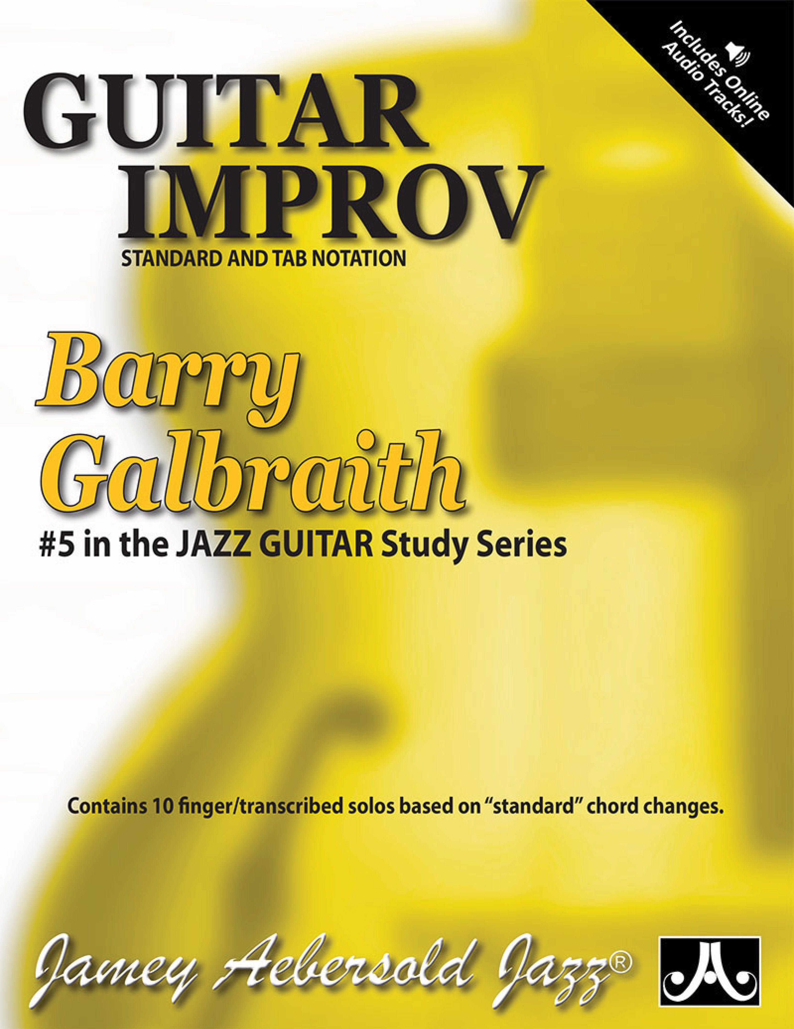 Barry Galbraith Jazz Guitar Study Series #5: Guitar Improv Cover Image