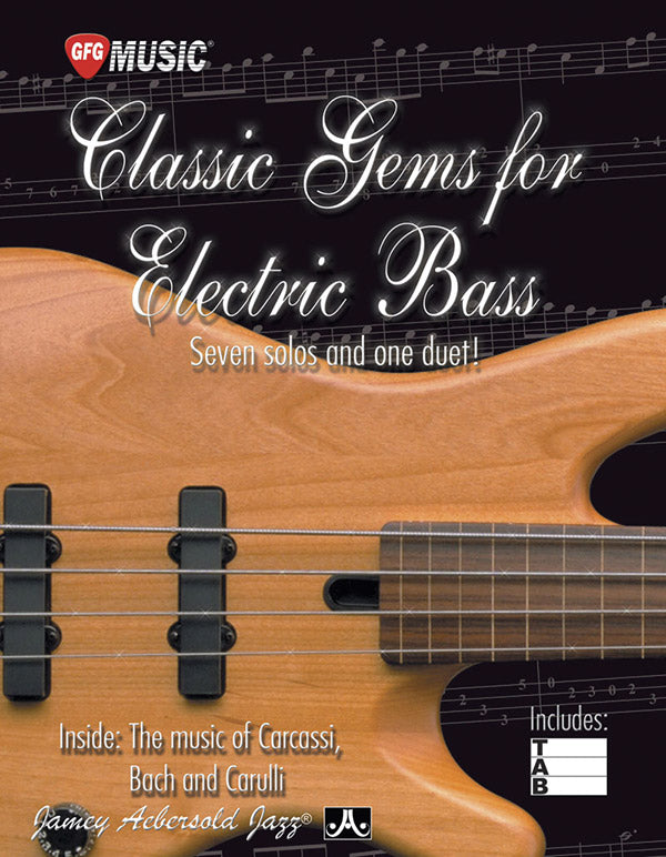 Classic Gems for Electric Bass: Seven Solos and One Duet Cover Image