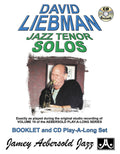 David Liebman Jazz Tenor Solos Cover Image