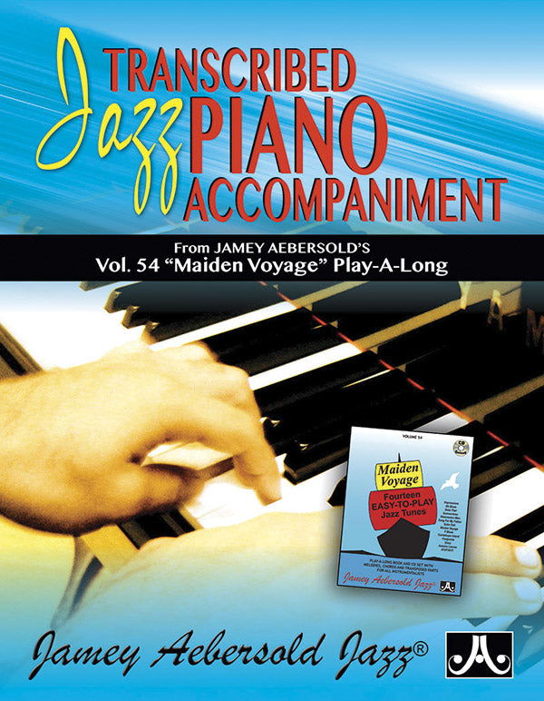 Transcribed Jazz Piano Accompaniment Cover Image