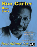 Ron Carter Bass Lines, Vol. 12 Cover Image
