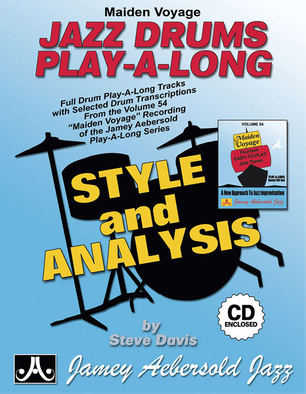 Maiden Voyage Jazz Drums Play-A-Long Cover Image