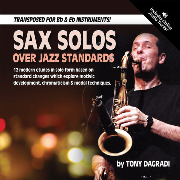 Sax Solos over Jazz Standards Cover Image