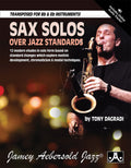 Sax Solos over Jazz Standards Cover Image
