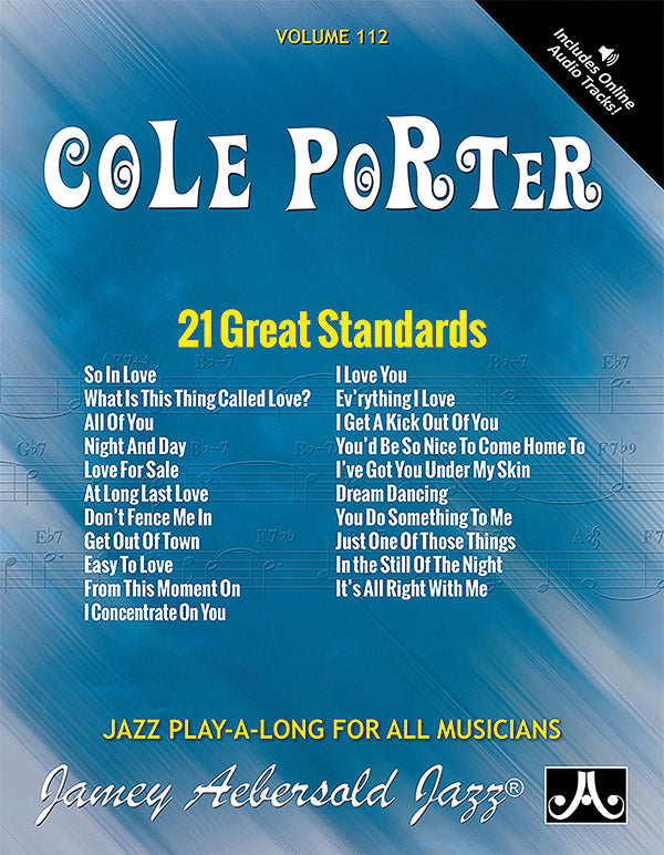 Jamey Aebersold Jazz, Volume 112: Cole Porter Cover Image