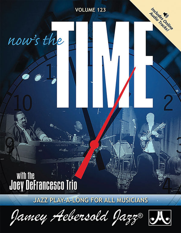 Jamey Aebersold Jazz, Volume 123: Now's the Time Cover Image