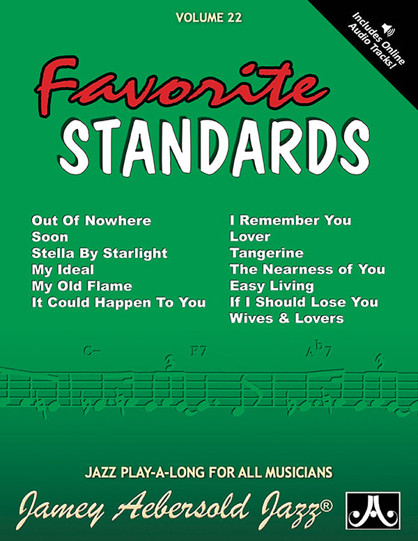 Jamey Aebersold Jazz, Volume 22: Favorite Standards Cover Image