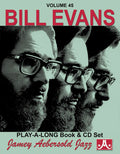Jamey Aebersold Jazz, Volume 45: Bill Evans Cover Image