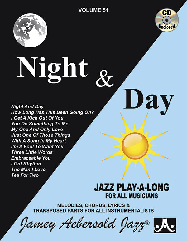 Jamey Aebersold Jazz, Volume 51: Night & Day Cover Image