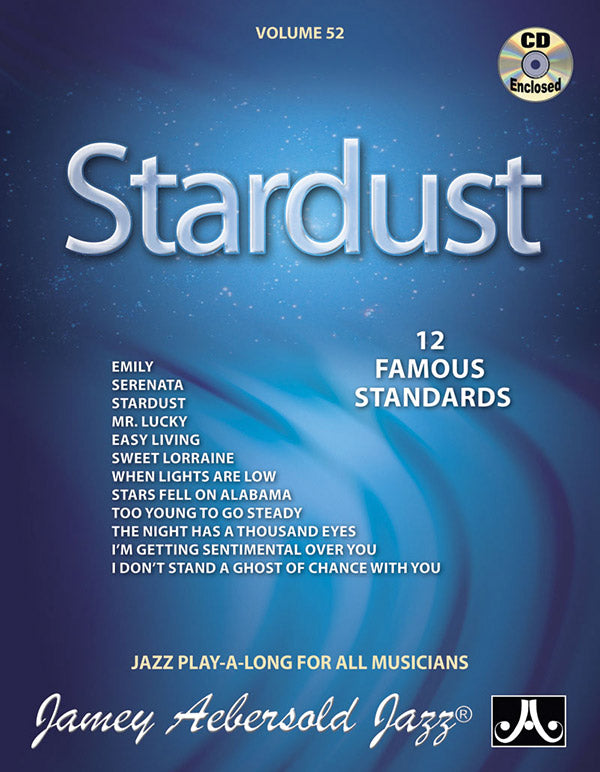 Jamey Aebersold Jazz, Volume 52: Stardust Cover Image