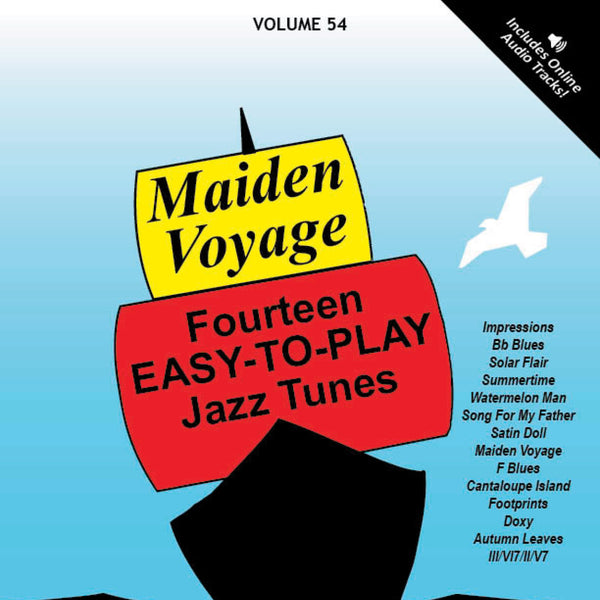 Jamey Aebersold Jazz, Volume 54: Maiden Voyage -- Fourteen Easy-to-Play Jazz Tunes Cover Image