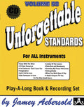 Jamey Aebersold Jazz, Volume 58: Unforgettable Standards Cover Image
