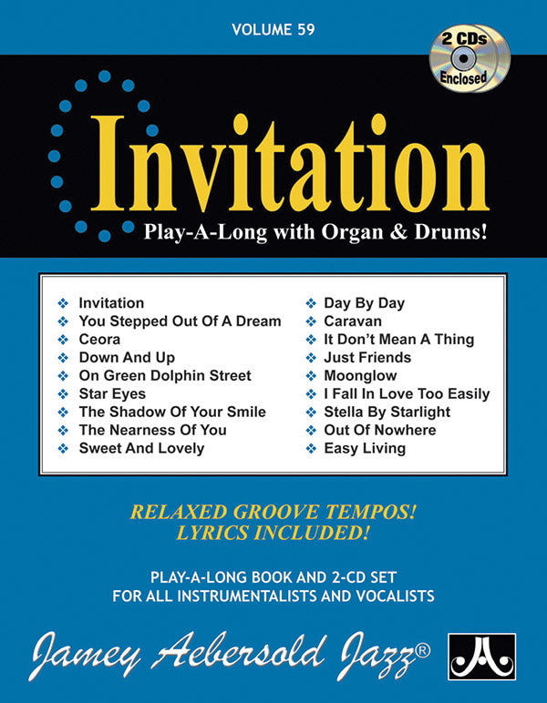 Jamey Aebersold Jazz, Volume 59: Invitation Cover Image