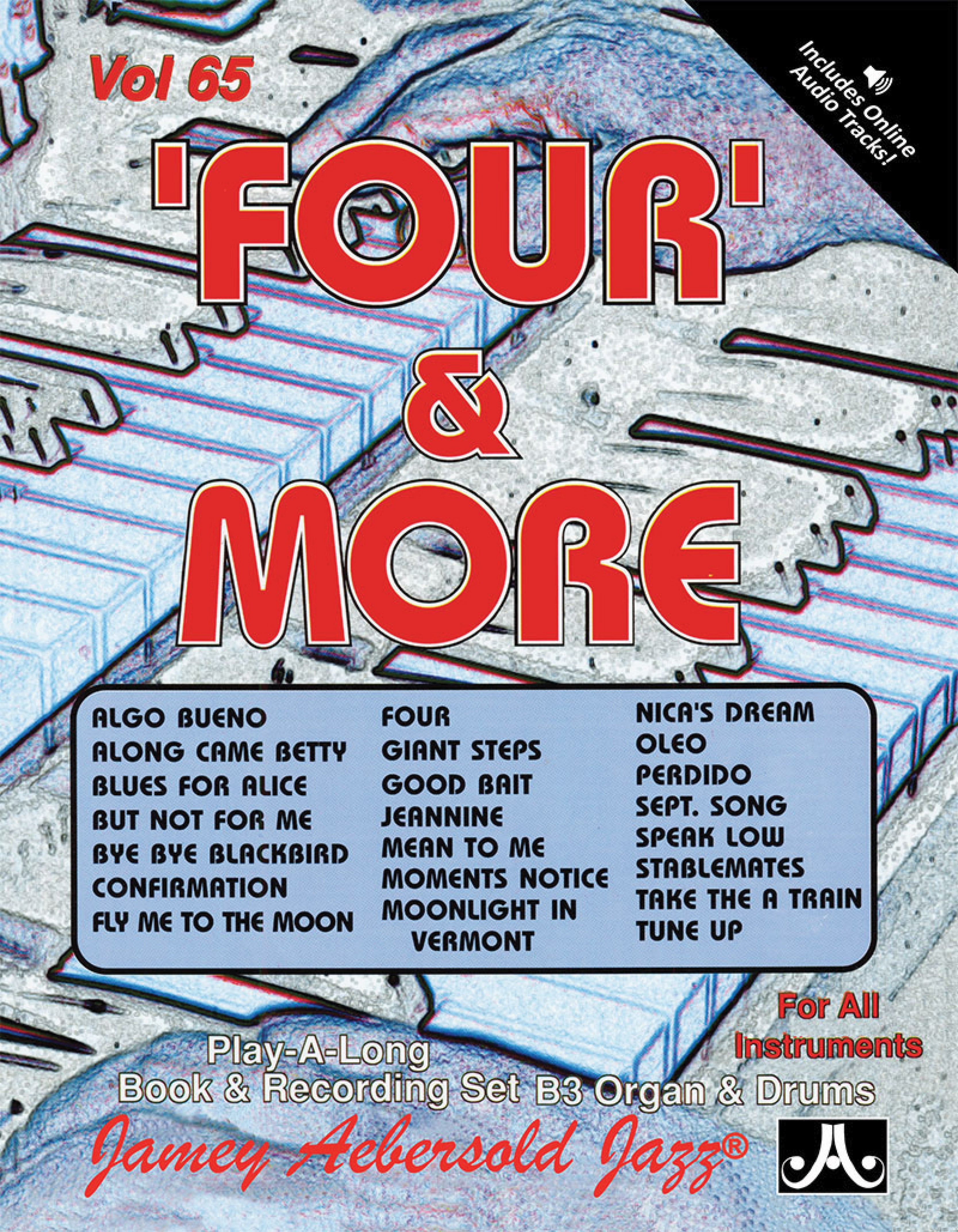 Jamey Aebersold Jazz, Volume 65: 'Four' & More Cover Image
