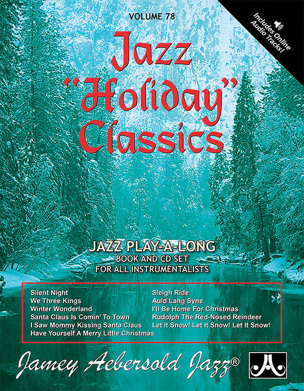 Jamey Aebersold Jazz, Volume 78: Jazz Holiday Classics Cover Image