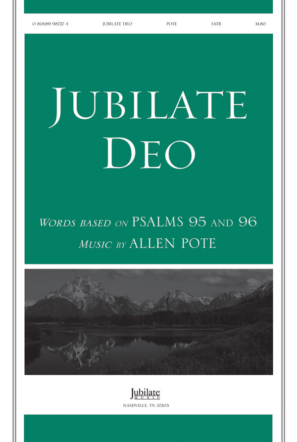 Jubilate Deo Cover Image
