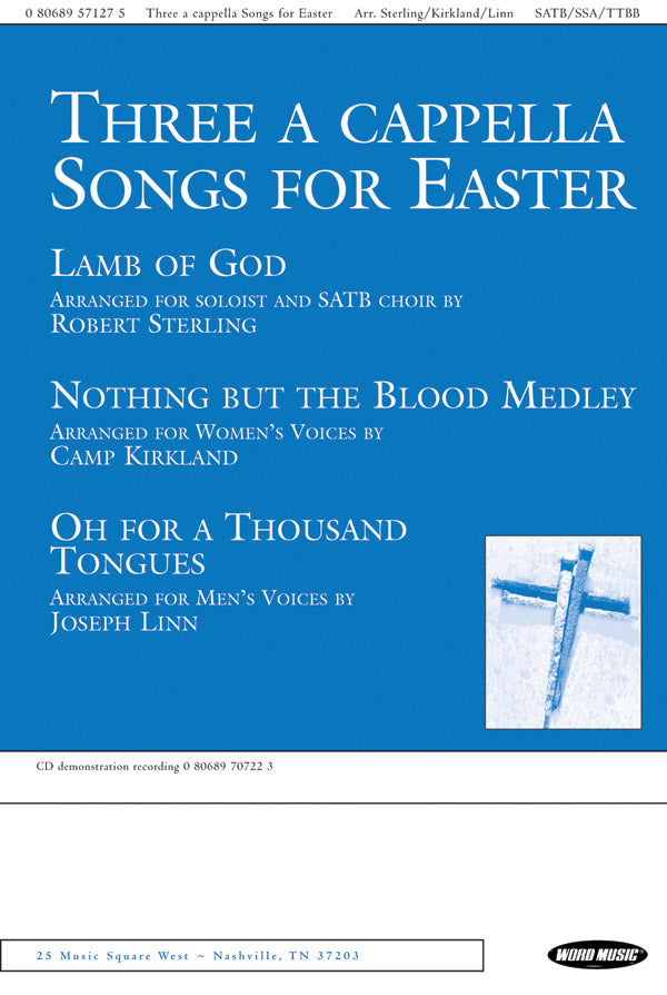 Three A Cappella Songs for Easter Cover Image